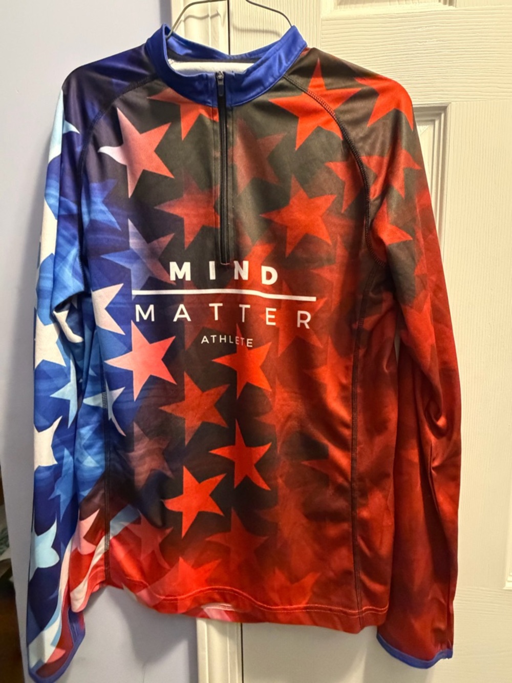 Red, White & Blue Americana Performance 1/4 Zip